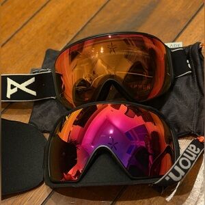 Anon M4 Toric Magnetic Ski Goggles with Extra Lens